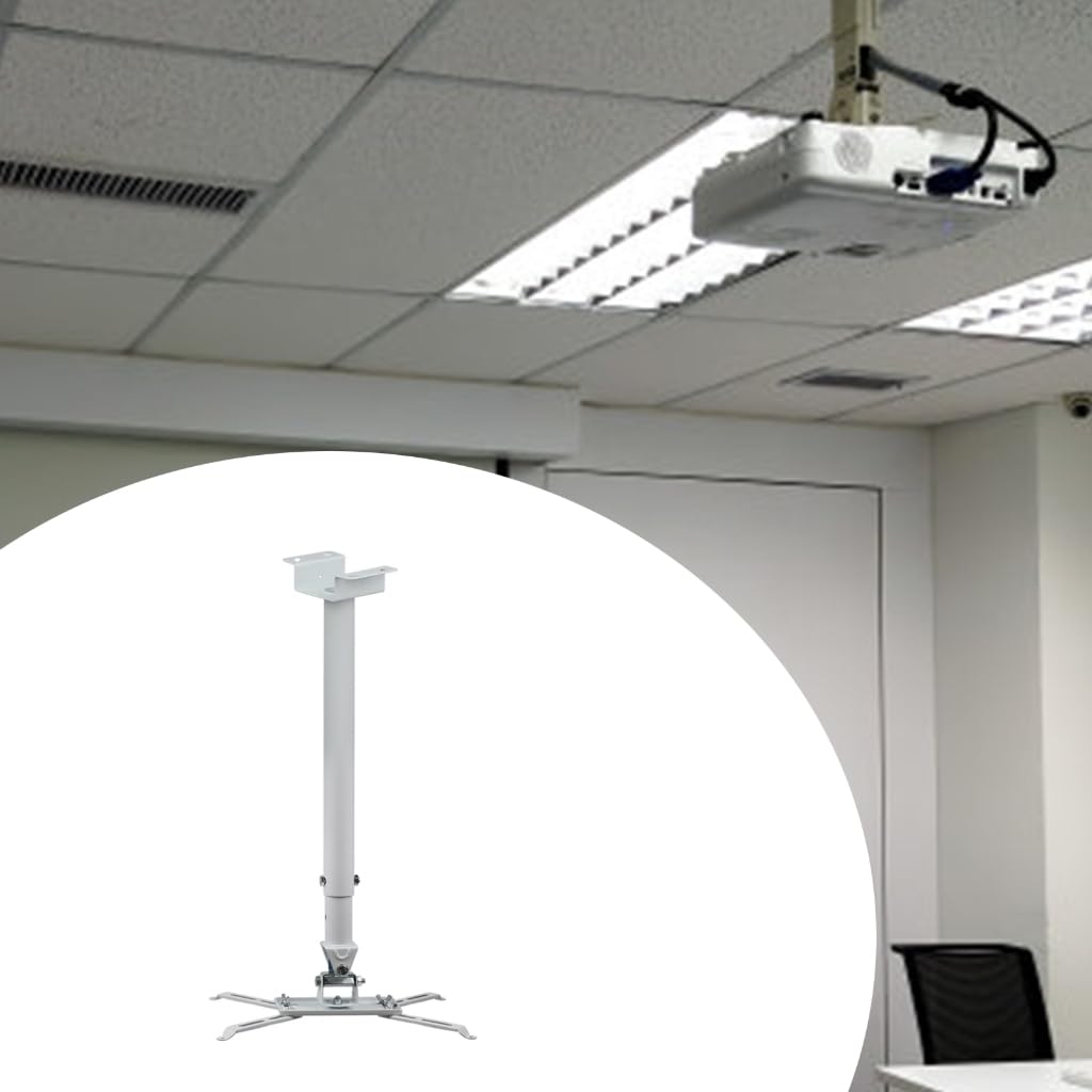 Supporto da soffitto estensibile per proiettori Home Theater e presentazioni in ufficio