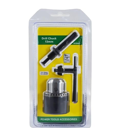 Mandril Com Chave e Haste Adaptadora Kit TNT