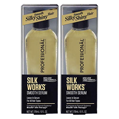 professional Silk Works Serum, 6 Ounce, 2 Count (13432)