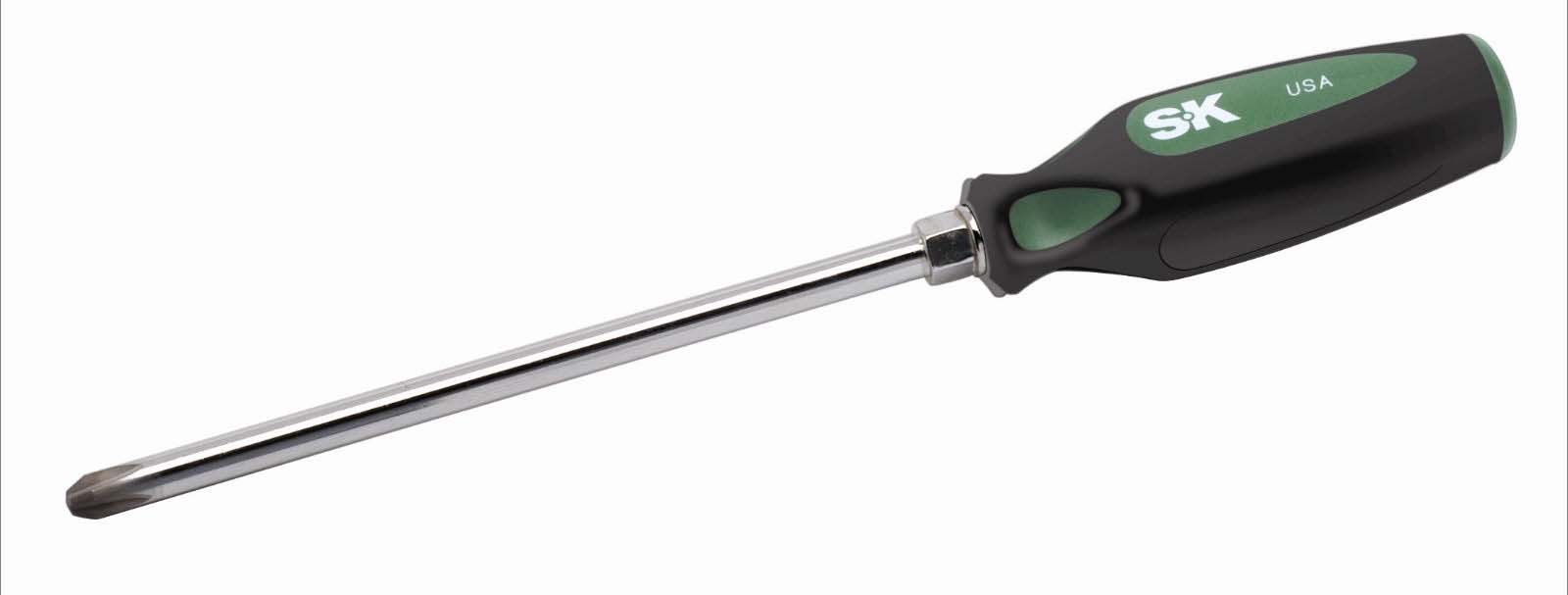 SK Narzędzie ręczne 79212 P4 śrubokręt z poduszką krzyżakową, 20 cm