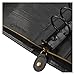 FranklinCovey - Tyler Ring-Bound Binder for FranklinCovey Planners | Leather - Zipper Binder (Classic, Black)