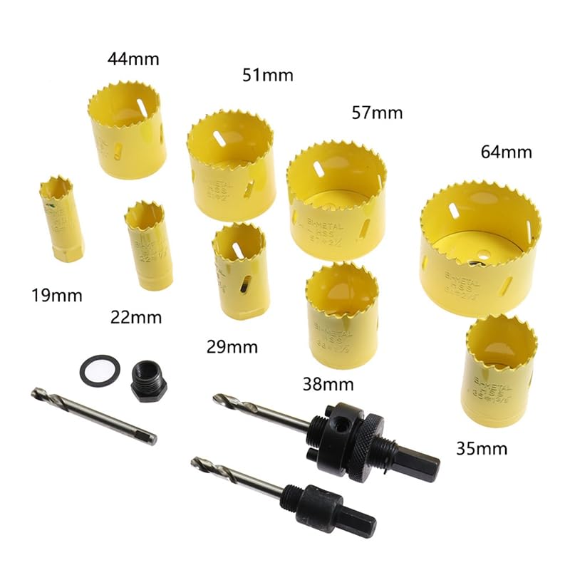 wiertło Otwornice bimetaliczne do rur Downlight bimetalowy zestaw do otwierania otworów M42 gips pcv cienka płyta wiertło do drewna