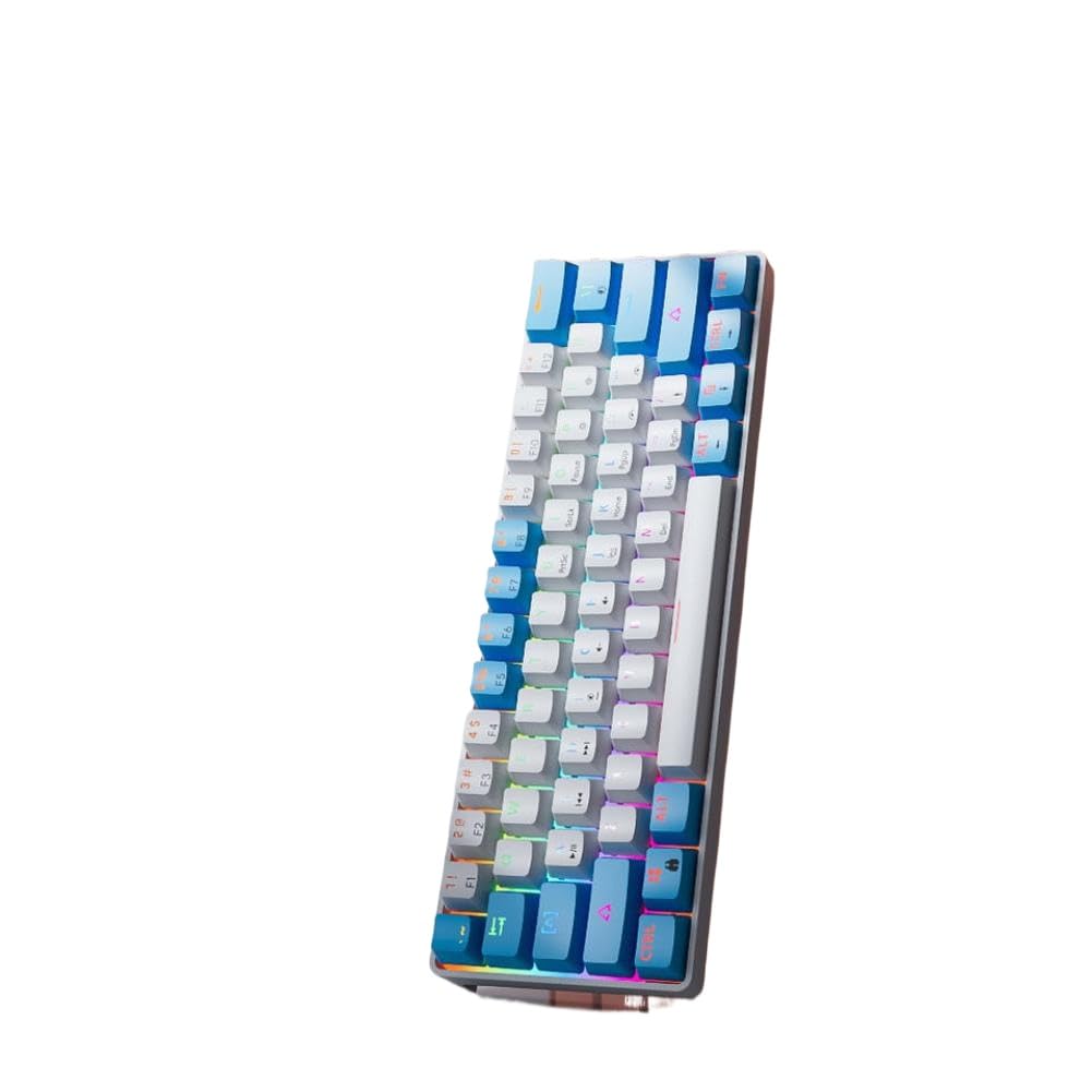Zamienny mechaniczny przełącznik klawiatury kompatybilny z MUCAI MK61 czerwony przełącznik RGB podświetlany hot swap 61(MK61-WB)