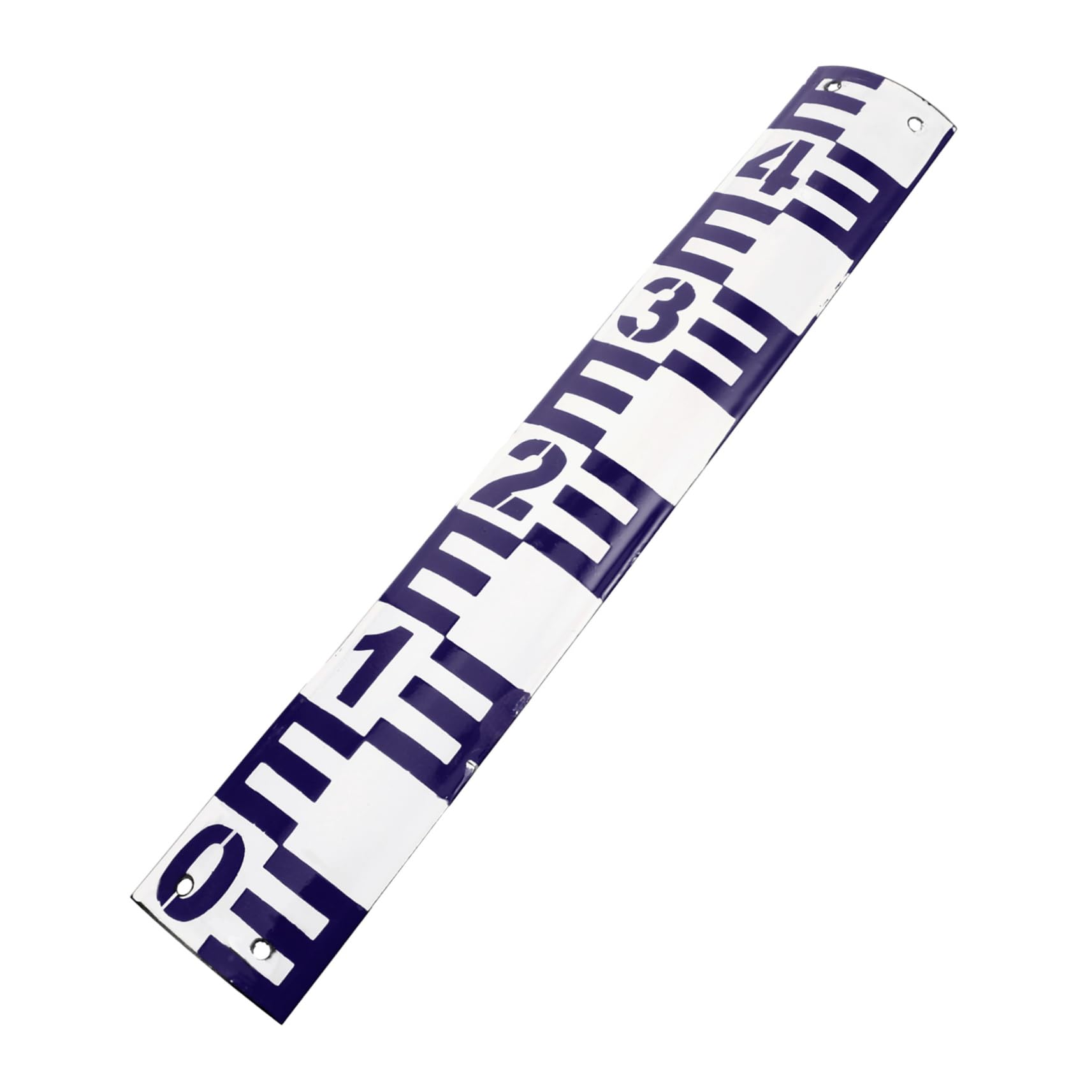 Unomor Water Depth Measuring Water Level Indicator Enamel Gauge Easy to Clean