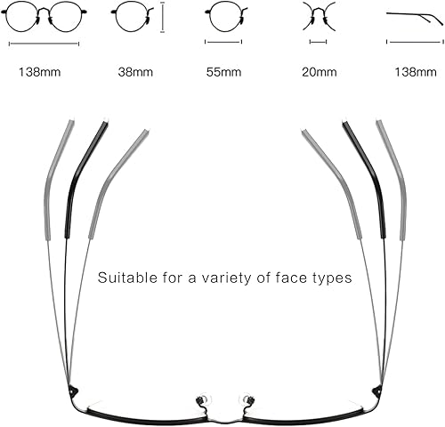 Miniatura 5 de Negocios Casual Hombres Ultraligero Metal Cuadrado Medio Marco Transición Bifocal Lente Gris Presbicia Gafas de Lectura