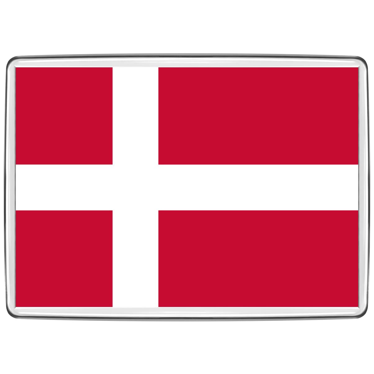 Pixly® Denmark Flag Fridge Magnet Large Jumbo Size Danish Keepsake Country Souvenir Novelty Refrigerator Magnets Gift