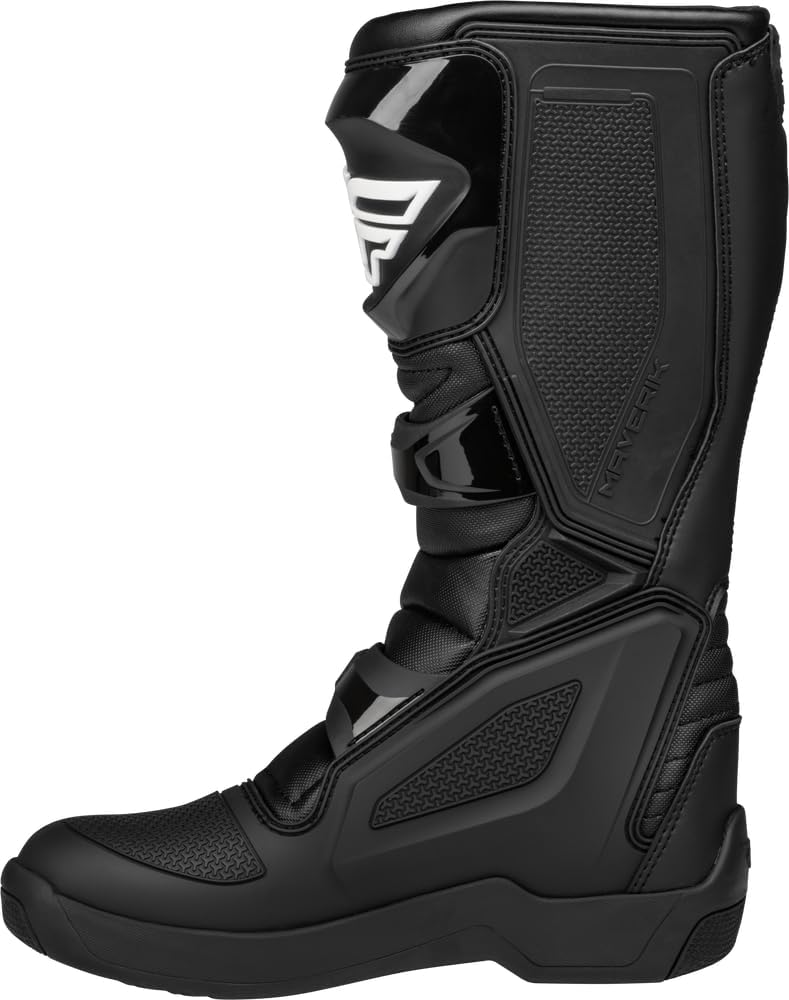 FLY Racing Men's Maverik LT Motocross Dirt Bike Boots, CE EN13634 | Articulated Ankle, Quick-Lock Buckles, Rubber Heat Shield, Lugged Outsole - Image 3
