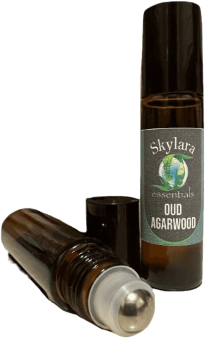 Natural Oud (Agarwood) Essential Oil for Calming Aroma, Diffuser, Candle Making | Long - Lasting, Housewarming Gifts, Thanksgiving and Christmas – 4oz