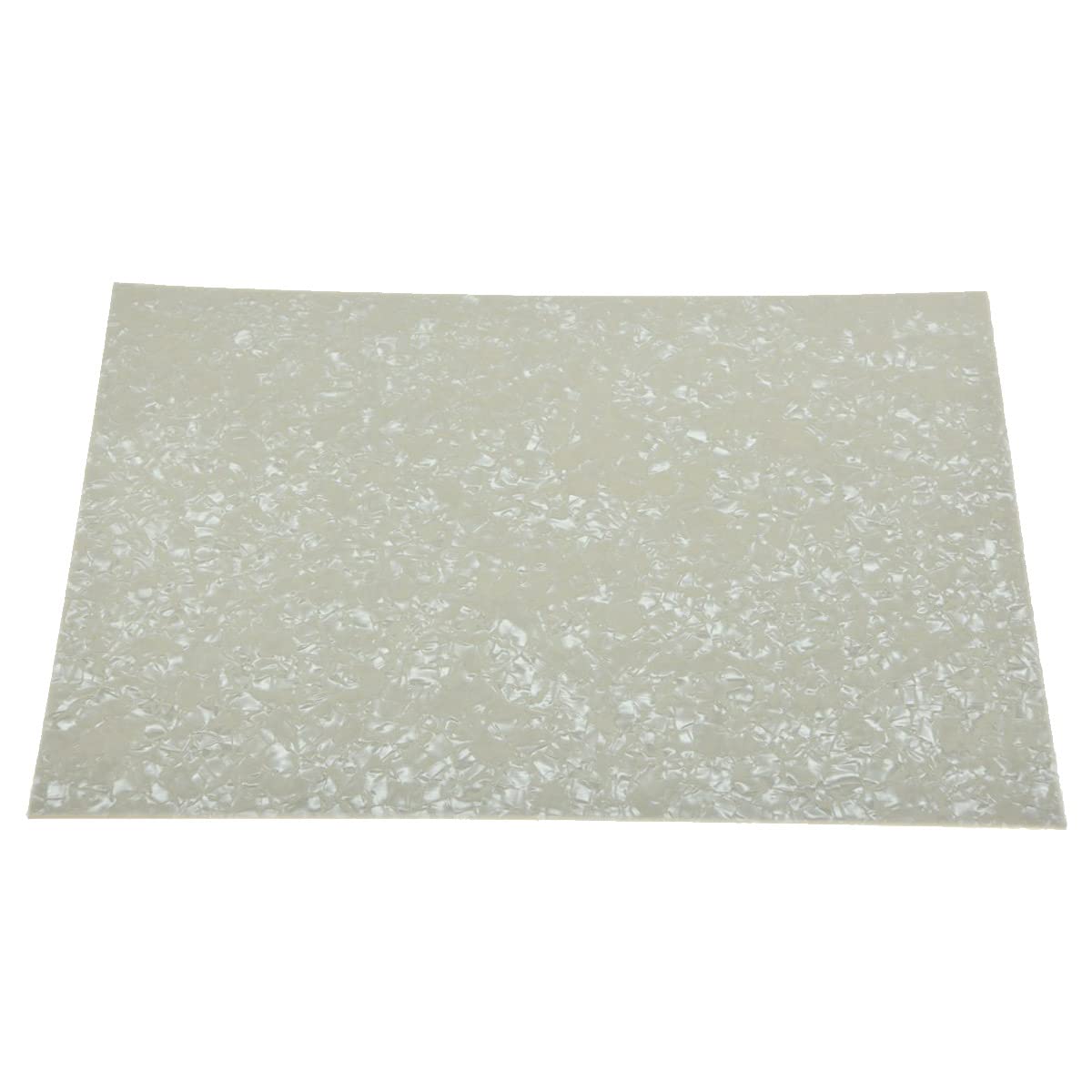 Dopro Blank Guitar Bass Pickguard Material Scratch Plate Material Sheet 290x432mm Aged Pearl