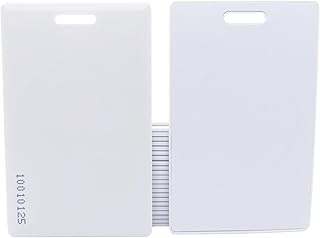 100 pcs 26 Bit Proximity Clamshell Weigand Prox Swipe Cards Compatable with ISOProx 1386 1326 H10301 Format Readers and Systems. Works with The vast Majority of Access Control Systems