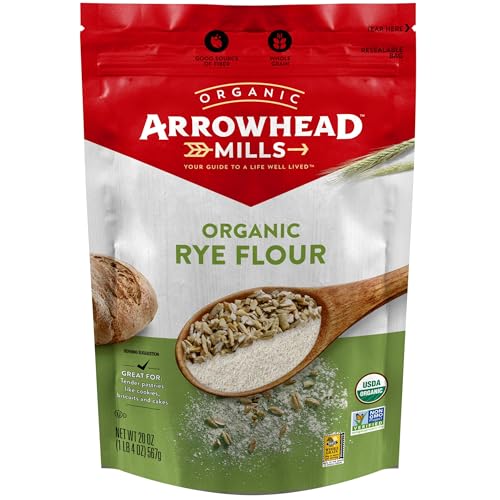 Arrowhead Mills Organic Rye Flour, 20 Ounce