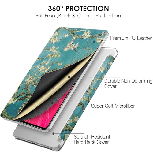 Image of DuraSafe iPad Pro 12.9 inch 4th Gen 2020 Cover A2229 MY2H2HN /A MY2J2HN /A A2069 MXAT2HN /A MXAV2HN /A MXAU2HN /A MXAW2HN /A A2233 MY3K2HN /A MY3J2HN /A MXFY2HN /A MXG12HN /A MXFX2HN /A MXG02HN /A - Blossom