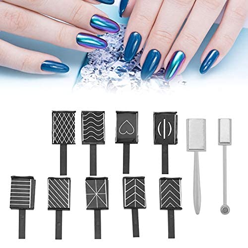 Miniatura 8 de Varita de imán de gel de ojo de gato 3D, imán de uñas para efecto magnético de ojo de gato, esmalte LED, manicura de gel UV, herramientas de arte de