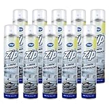 Kit 10 ZIP My Place Spray Limpa Estofados, 300ml/251g, para Tecidos, Sofás, Bancos de Carro e Carpetes, Remove Gorduras