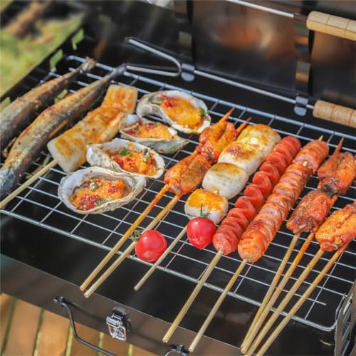 Poêle à barbecue pliable et portable pour camping et maison