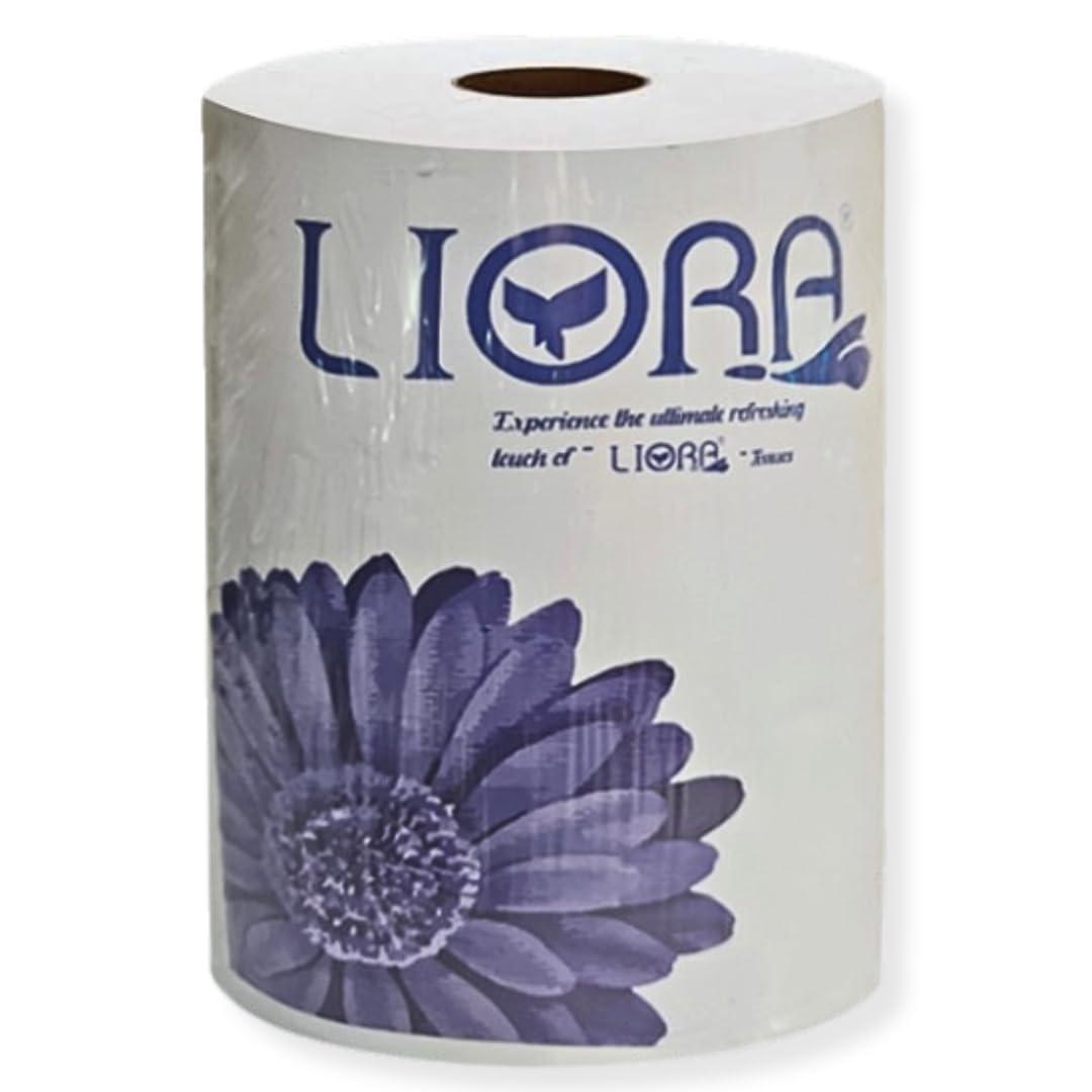 Liora HRT Kitchen Tissue/Towel Paper Roll, 1 kg (Pack Of 2), 100% Biodegradable Virgin Tissue Paper, Eco-Friendly, Soft, Highly Skin-Friendly-image-14