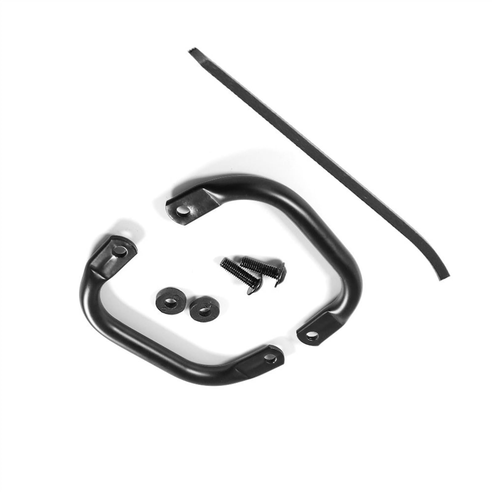 Maniglione Posteriore per Vespa per Primavera 150 per Sprint 150 Accessori Sellino Passeggero Moto Maniglione Bracciolo Posteriore in Acciaio(Black)