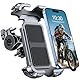 Rolgno Handyhalterung Fahrrad, [EIN-Knopf Sperre][Sicherer Halt] Handyhalterung Motorrad, 360° Drehbar Handyhalter für Fahrrad Lenker, Kompatibel mit iPhone 16/15, Samsung S25/S24 (4.7-6.8) motack