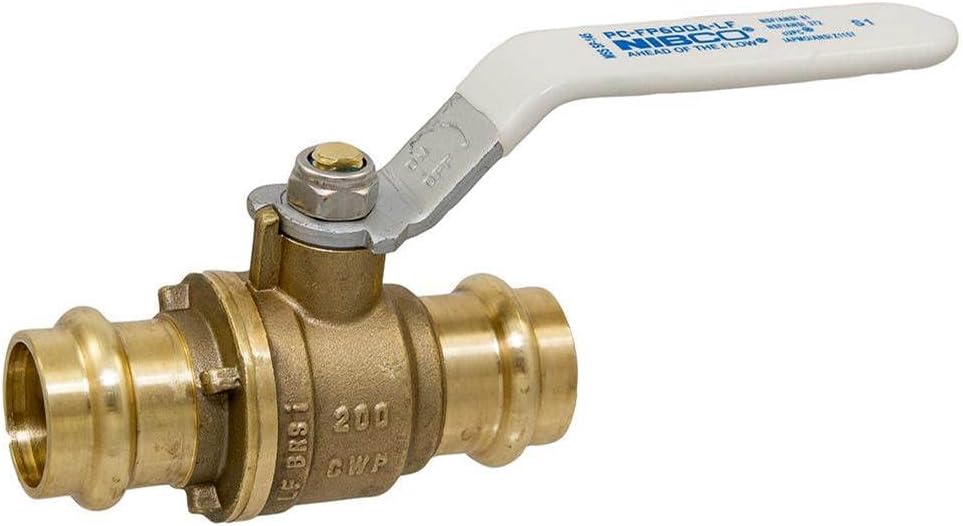 NIBCO 3/4 in. Brass Press Fit Ball Valve - 1 Each