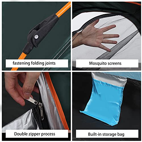 Carpa de camping impermeable pop up para 3 personas miniatura 5