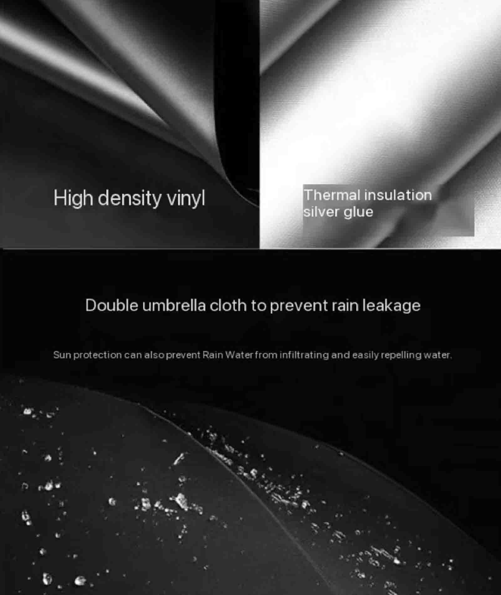 Dwuwarstwowy automatyczny parasol Ponadgabarytowy długi uchwyt Prosty pręt Ochrona przed słońcem i wiatrem Męski podwójny parasol golfowy