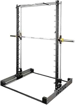 Amazon | スミスマシン 可動式 パワーラック ハーフラック ホームジム