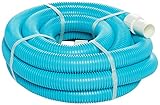 Intex 29083E N/AA Spiral Hose for Pool Filters, 1.5in X 25ft, One Size, Blue