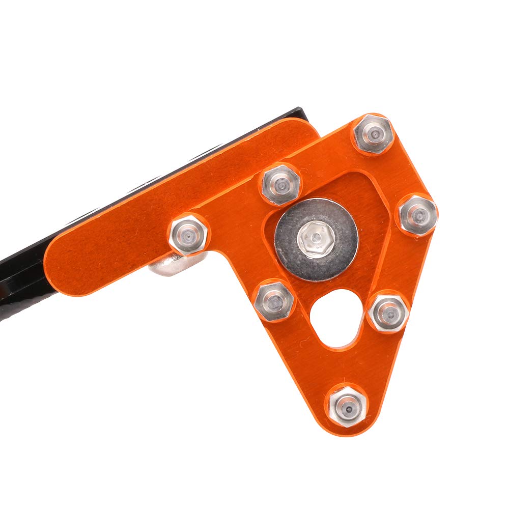 AnXin Moto Pédale de Frein arrière Levier pour 125 144 150 200 250 300 350 400 450 500 530 SX XC EXC SXS SMR SXF XCR Te FE TC FC 125 250 300 Orange