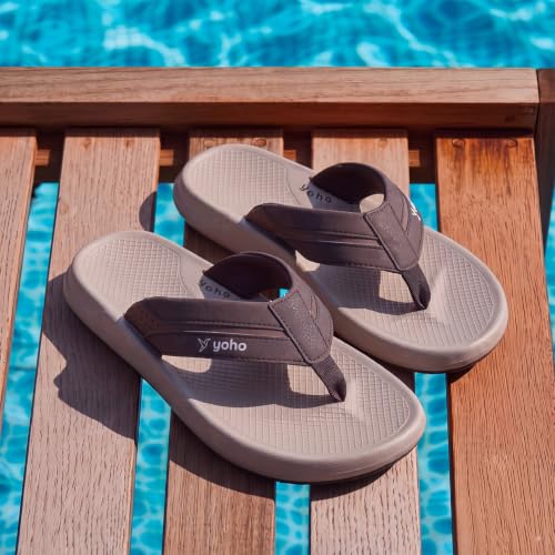 Image of YOHO Snugly Slippers for Men | Sleek Everyday Style | PU Cushioned Support & Durable Build | 004