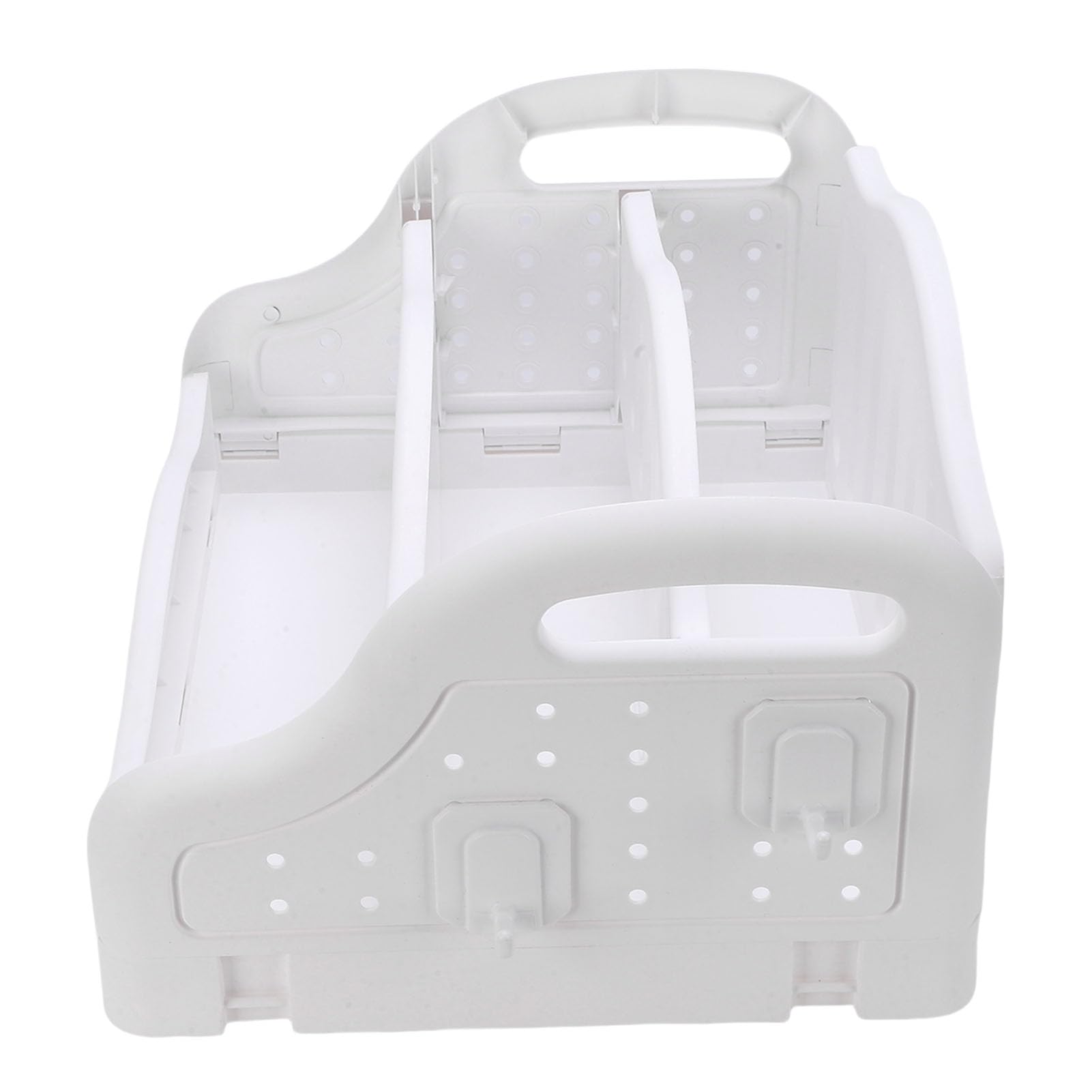 Ejoyous Lettino per Bambini Scaffale per Bambini in PP Libreria a 3 Livelli 15 X 11,8 X 8,7 Pollici Contenitore per Libri con Bordi Arrotondati per Piccoli nella Sala Giochi della Camera da Letto