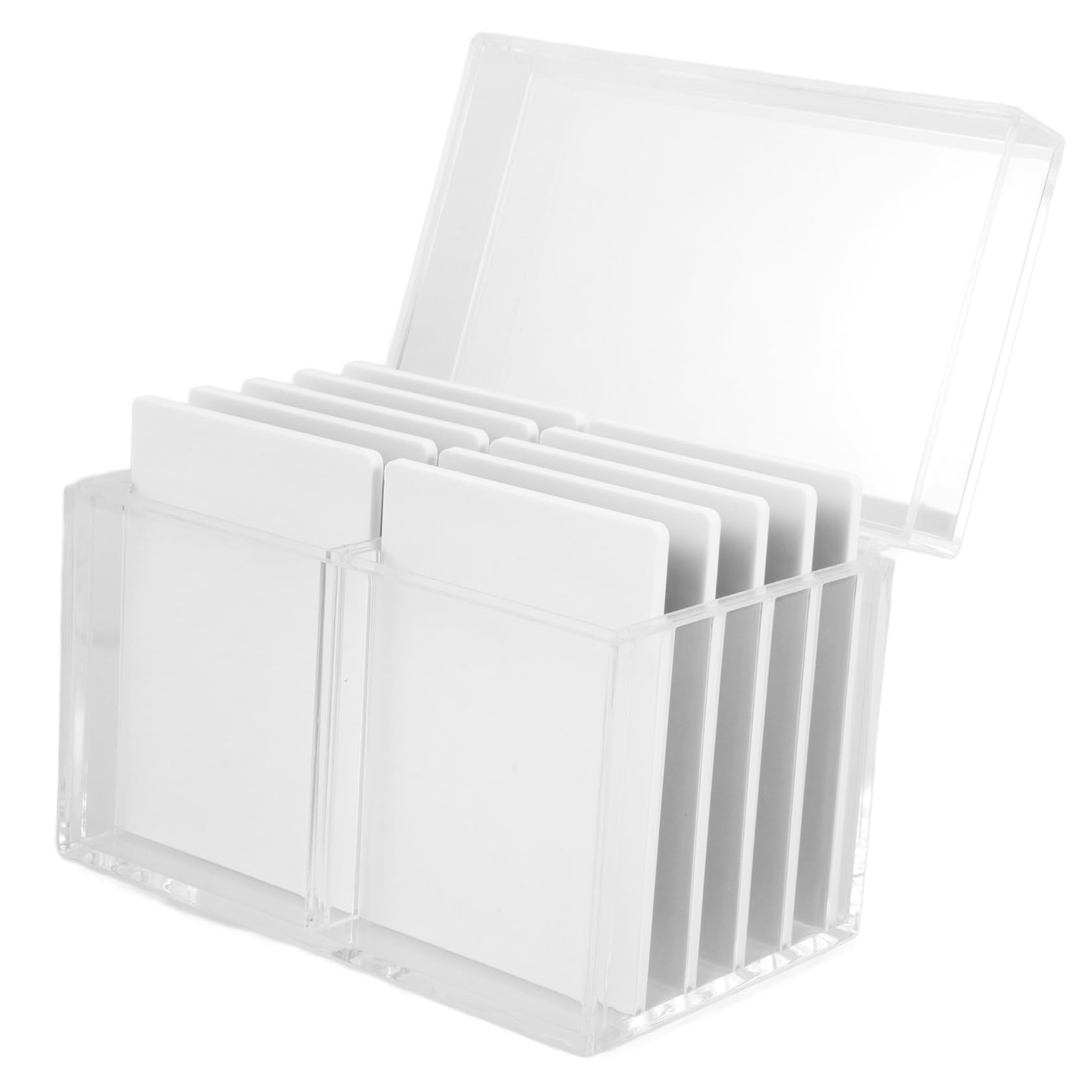 Boîte de Rangement Multi-couches pour Faux Cils en Acrylique Organisateur de Plateaux Légère Stockage des Extensions de Cils Maquillage