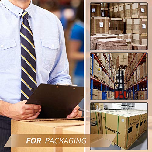 Manuelle Umreifungsset incl.Versiegelung Spanngerät 100m Umreifungsban 50 Stück Clips für Spanner PP/PET-Kunststoffverpackungen