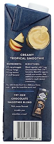 Westsoy Unsweetened Smoothie Blend Soymilk, 32 Fz #TOP3
