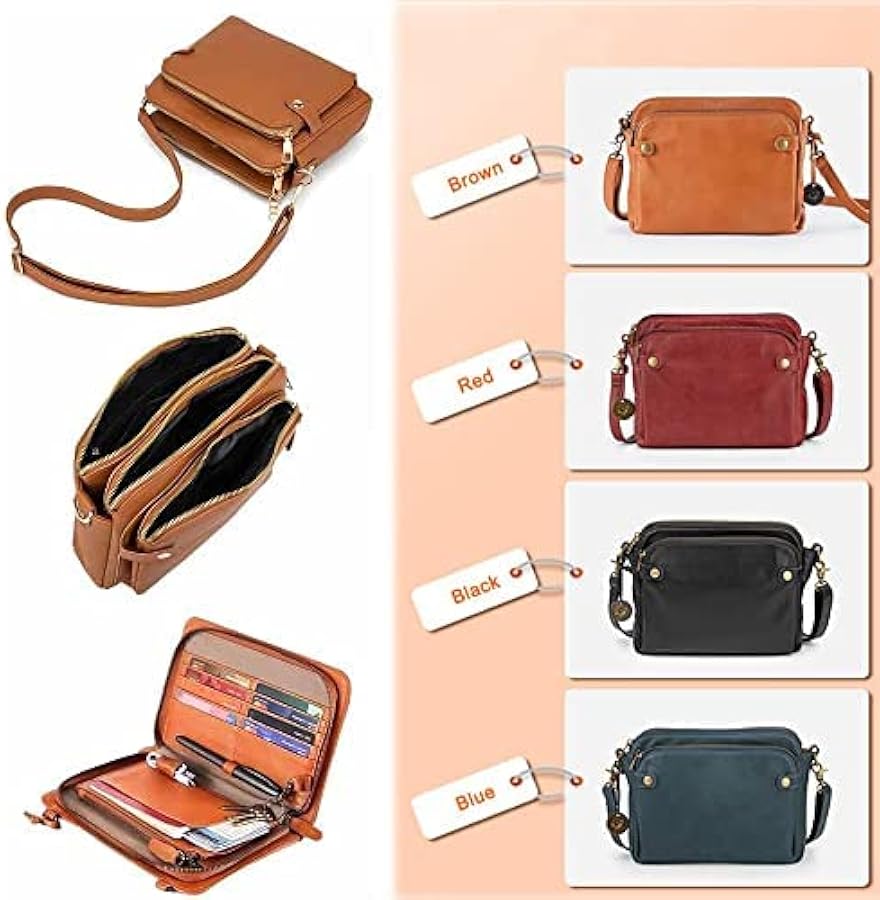 Shoulder bag with multiple compartments Clearance