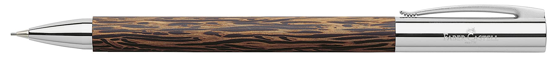FABER-CASTELL - Lápiz giratorio Ambition Coco, 0,7 mm | Lápiz de plomo de alta calidad con eje de madera de coco, incluye embalaje de regalo