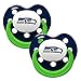 Seattle Seahawks 2-Tone Infant Pacifier 2-pack Set - 2015 NFL Baby Pacifiers
