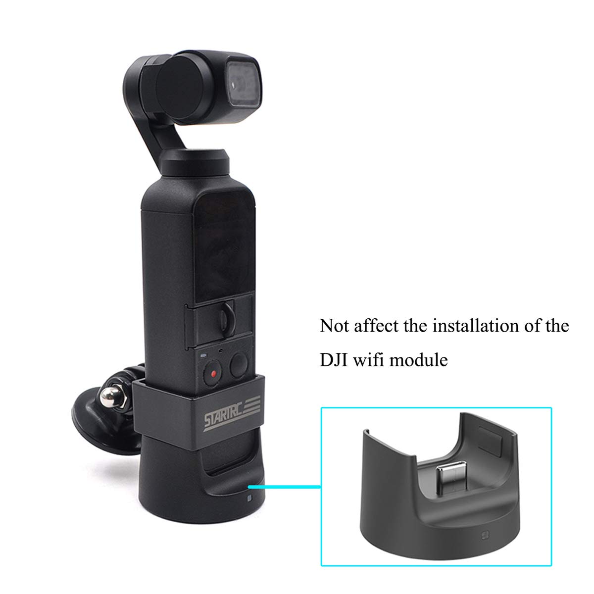 Startrc Osmo Pocket Expansion Kit Adapter Mount For Dji Osmo