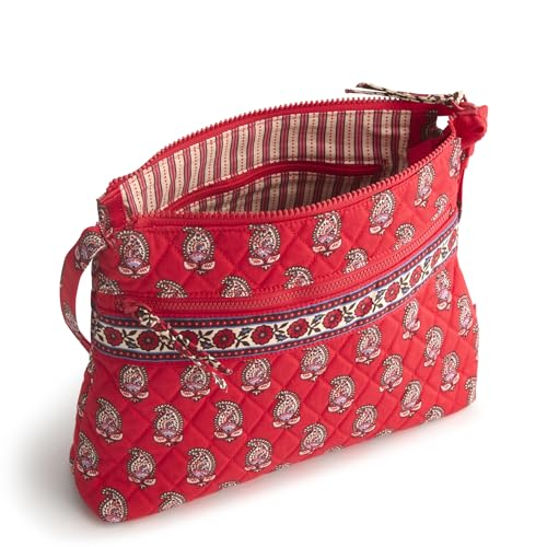 Image of Vera Bradley Women's Premium Cotton Original Zip Hipster Crossbody Bag