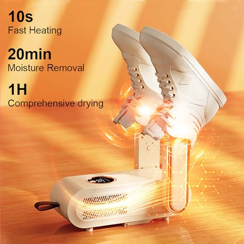 Secador eléctrico de zapatos con termostato inteligente miniatura 6