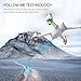 Potensic D80 Drone with Camera for Adults 2K UHD, Easy GPS FPV Quadcopter with Brushless Motor, Auto Return Home, Follow Me Mod, Tap Fly for Bginner , 20 Mins Flight Time, 5GHz Wi-Fi Transmission