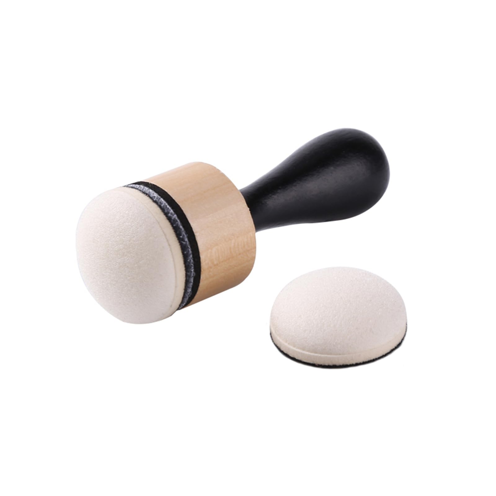 Briartw 46 Packs Mini Round Ink Blending Tool With Foams Set,2 Pcs Round Alcohol Ink Mini Applicator Tools And 44 Pcs Replacement Refill Sponge Flat Foam Pads Art Supplies For Distressing - View #5