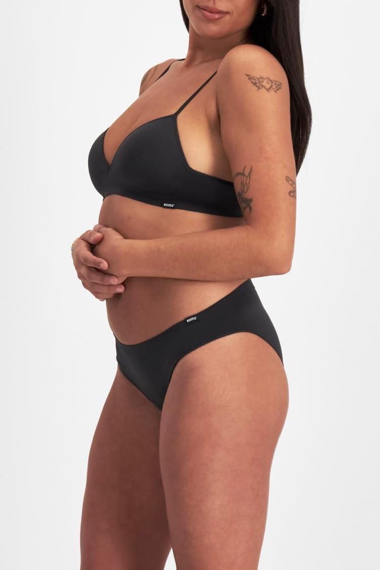 Bonds womens Seamless Icons Hipster Underwear in Stretchy Mid Rise Fit for Women, 3-pack - Image 3
