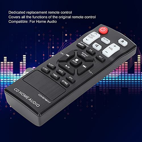 ciciglow Home Audio Remote Control, Dedicated Replacement Remote Control Replacement For CD Home Audio, default - Image 3