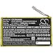 Estry Battery Replacement for Creative Zen Vision M Zen Vision M Video BA20603R79914 DVP-HD0003
