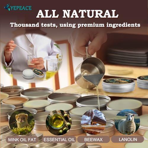 Yepeace 3 Pcs Mink Oil For Leather Boots thumb #3