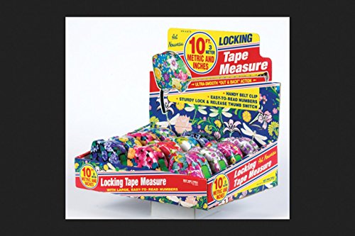 Cinta métrica floral 10 ft x 12 in Assorted 1 pk miniatura 1