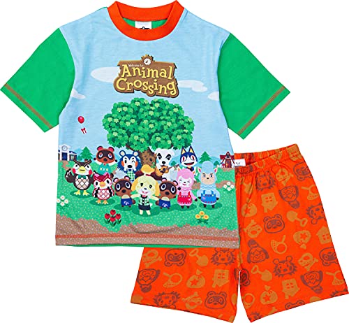 Animal Crossing Pijamas para niños, pijamas para gamer, artículos oficiales de Nintendo Gaming