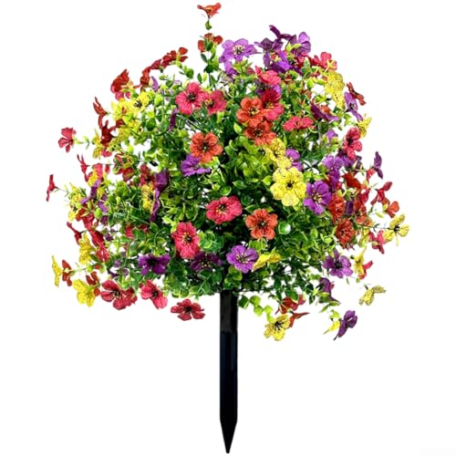 Marguerites artificielles avec insert de sol pour décoration extérieure - 2