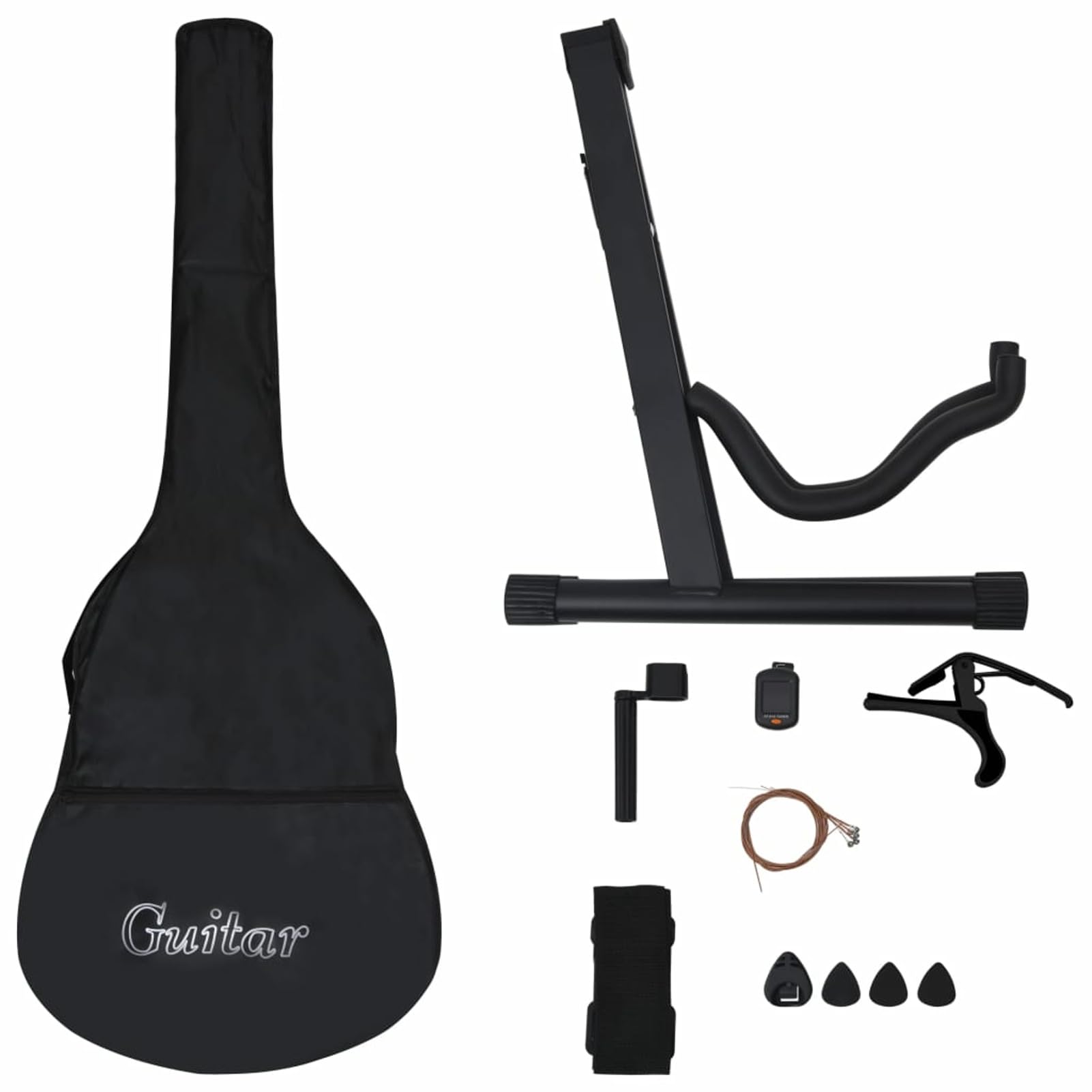 ZEYUAN Set Chitarra Classica per Principianti 12 pz Blu 4/4 39",Arte e Svago,Hobby e Arti Creative,Strumenti Musicali,Strumenti a Corda,Chitarre-70109