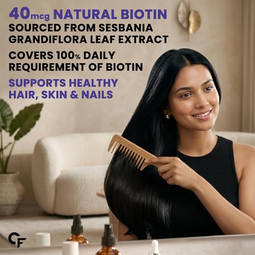 Image of Carbamide Forte Hair Gummies with Biotin & DHT Blockers | Biotin Gummies for Hair Growth | Hair Supplement for Women & Men | Strawberry Flavour with No Added Sugar | 60 Gummies